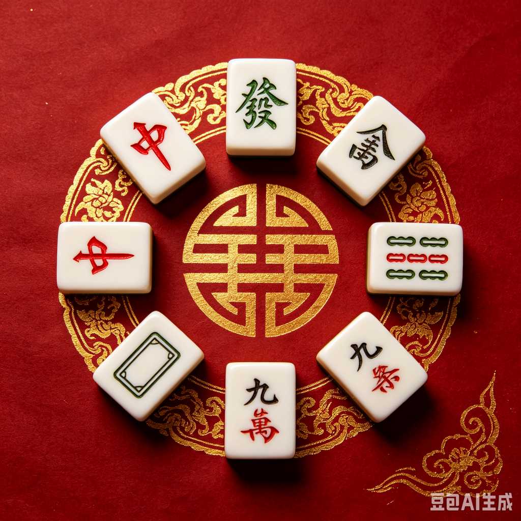 space saving mahjong game set