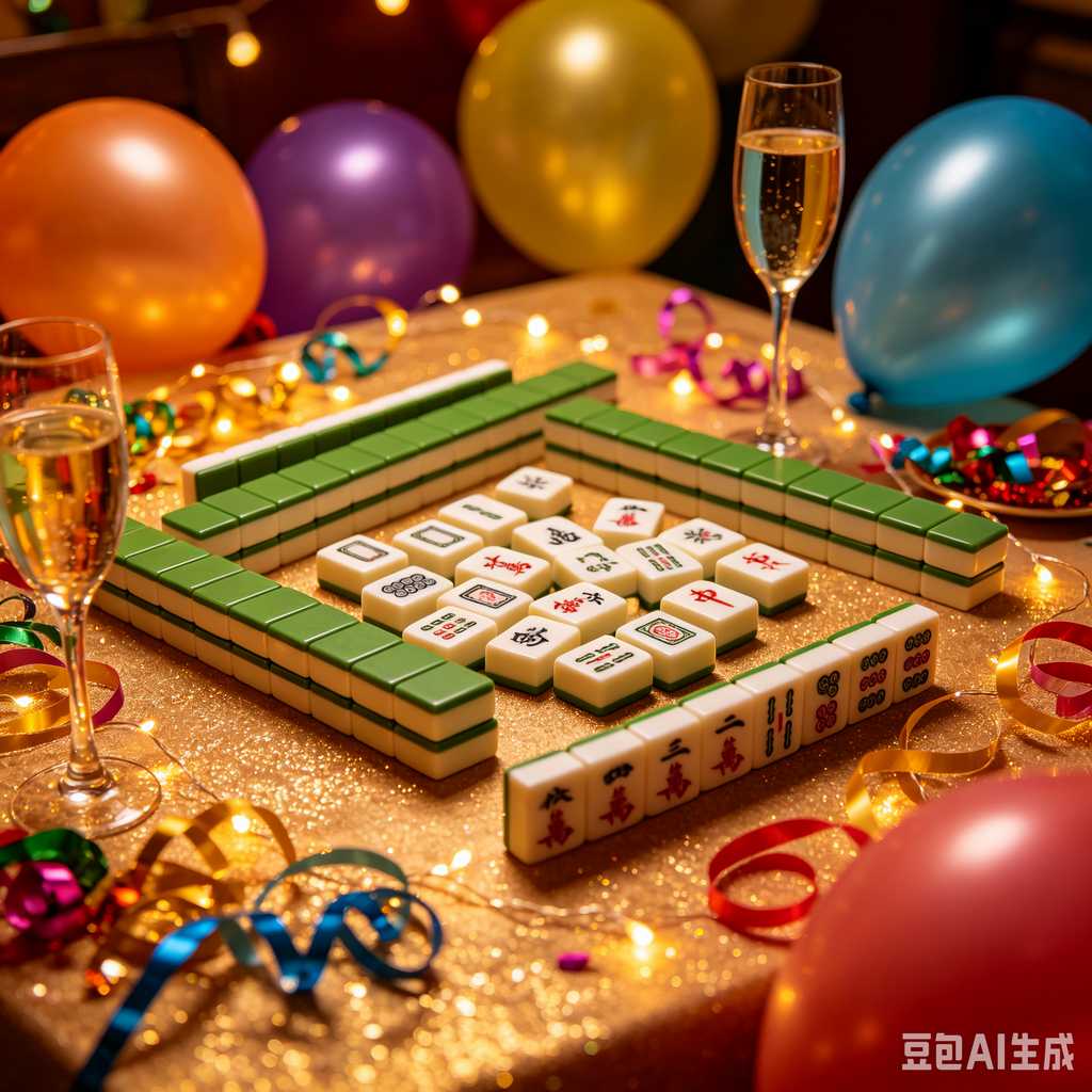 pastel color mahjong tiles