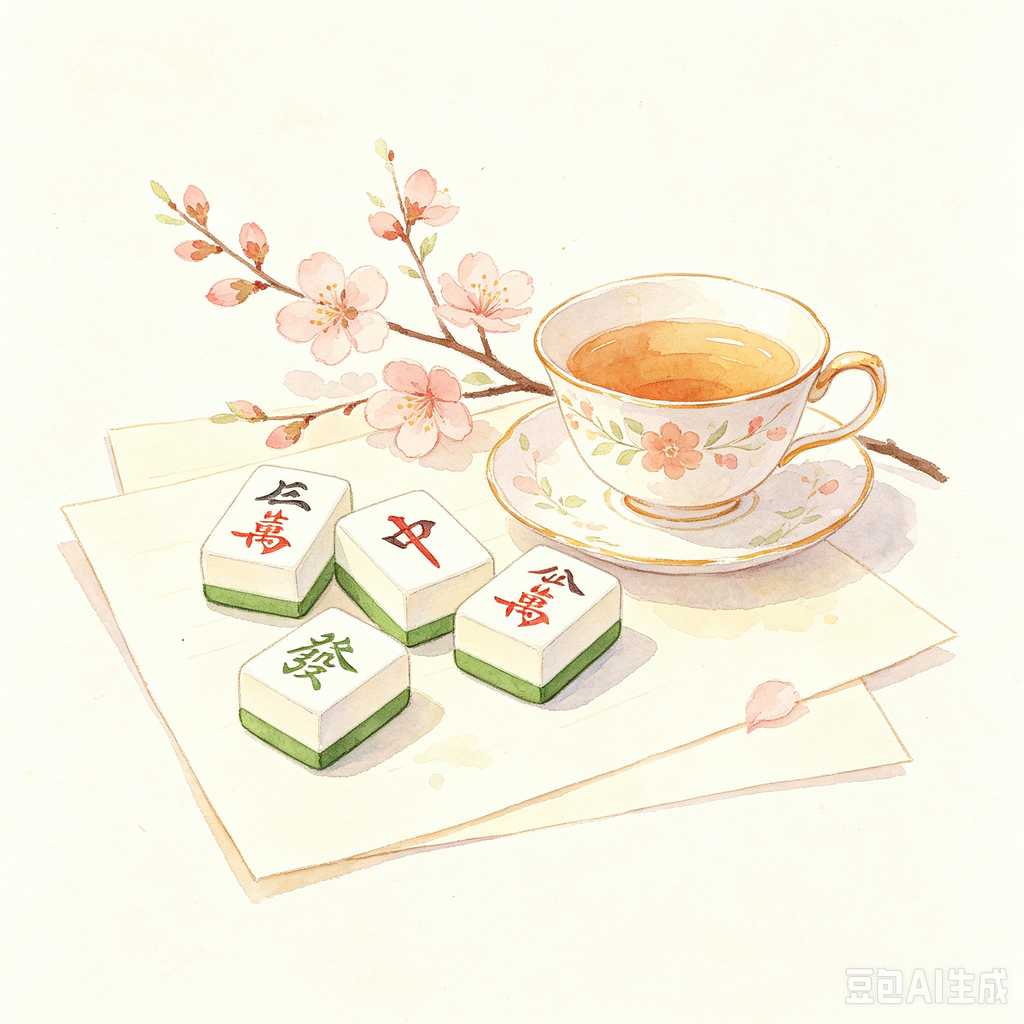 classic design mahjong set gift