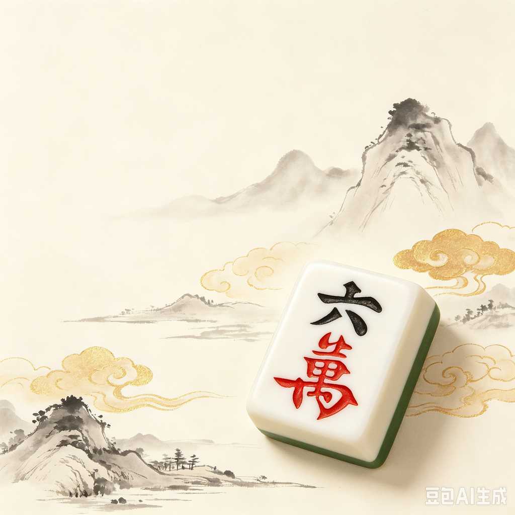 luxury carving mahjong tiles
