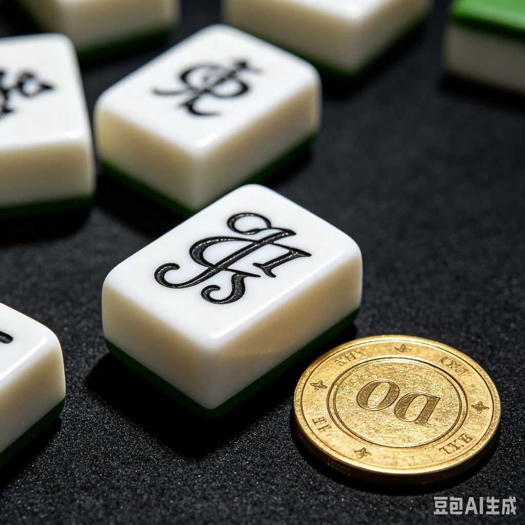gradient pink mahjong tiles