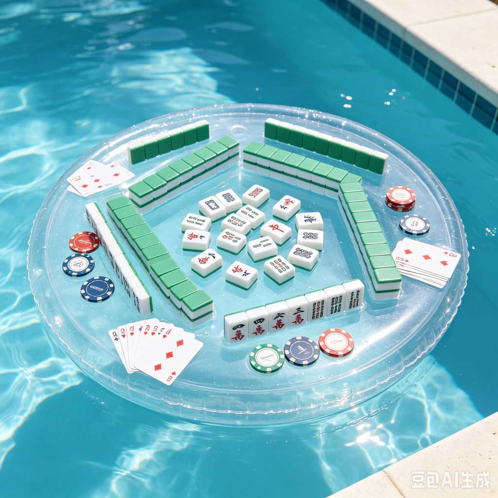 square mahjong game mat
